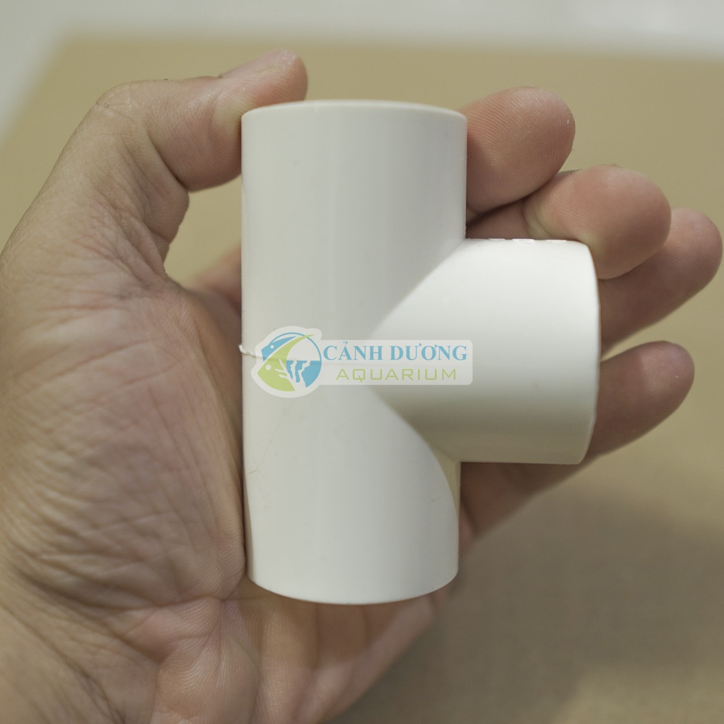 Tê chia 3 U-PVC Phi 32-25-20 chuyên dùng cho hồ cá