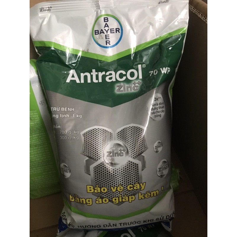 Thuốc trừ bệnh Antracol 70wp (túi 1kg)