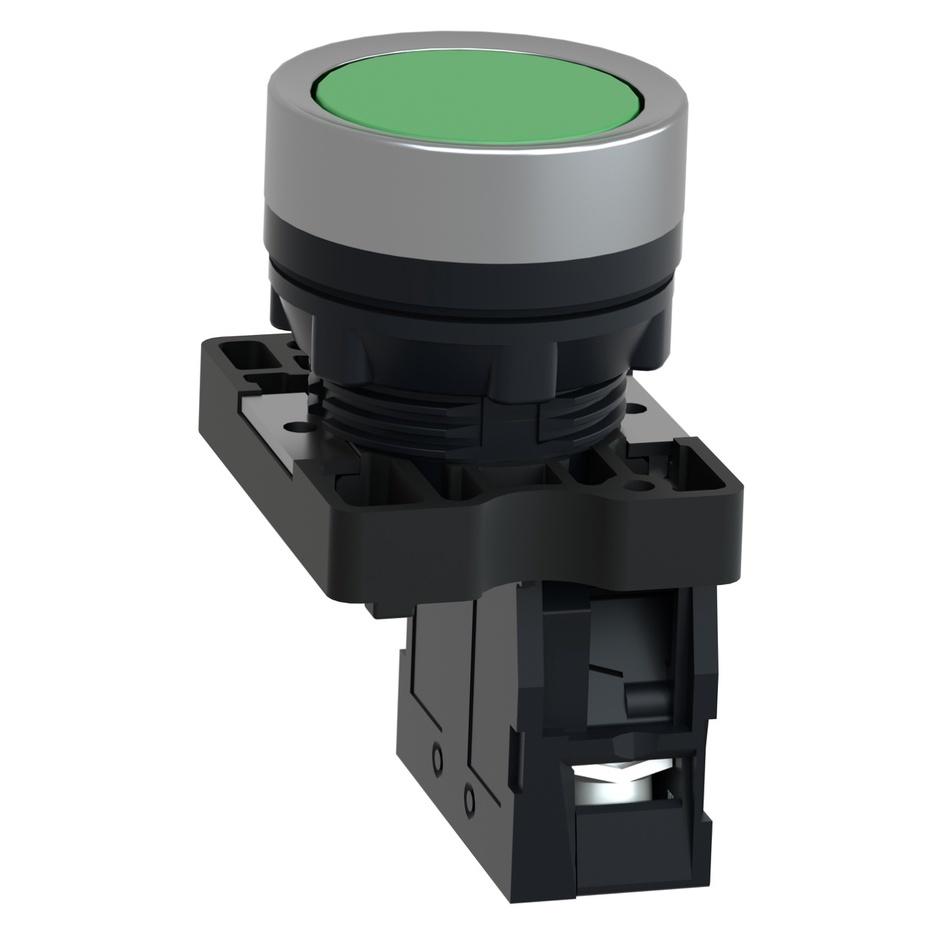 Nút nhấn nhả XA2EA31 Schneider - Xanh lá - 22CM