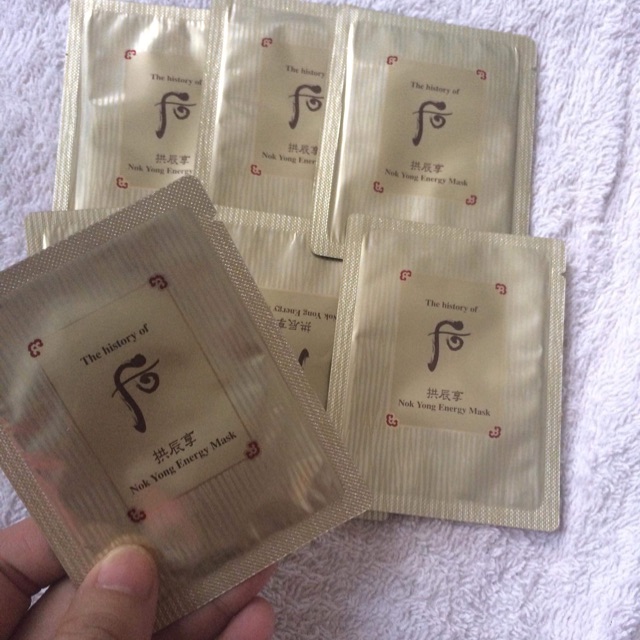 Mặt nạ nóng WHOO Nok Yong Paks 3ml