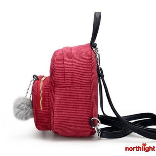 Balo mini vải nhung cho nữ