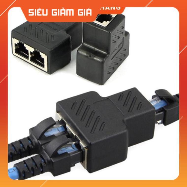 mói về Bộ chia cổng mạng RJ45 1 sang 2 Cat5 / CAT 6 LAN