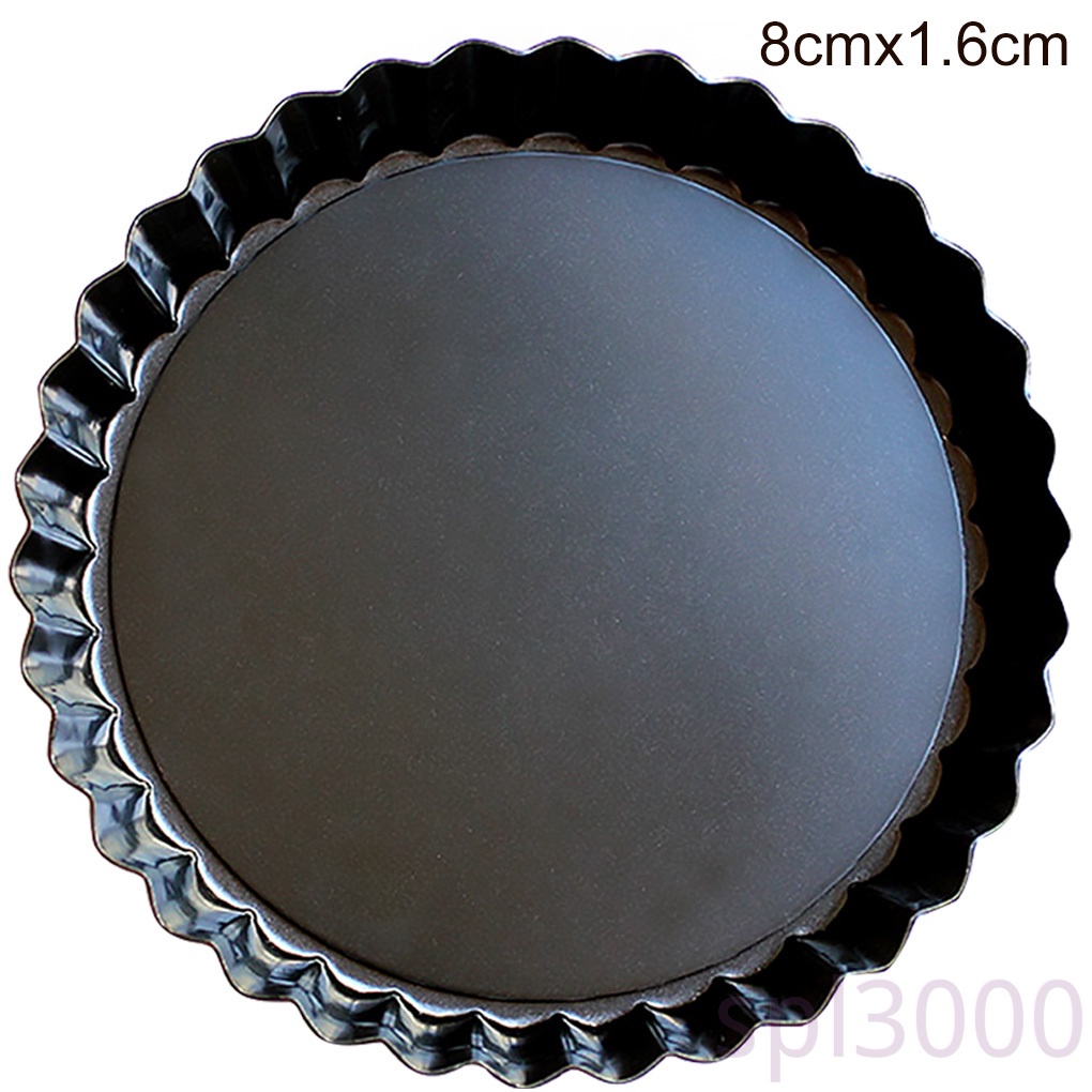 Khuôn Nướng Bánh Hình Tròn Bằng Thép Carbon Đáy Có Thể Tháo Rời