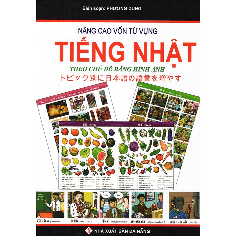 Sách Nâng Cao Vốn Từ Vựng Tiếng Nhật Theo Chủ Đề Bằng Hình Ảnh