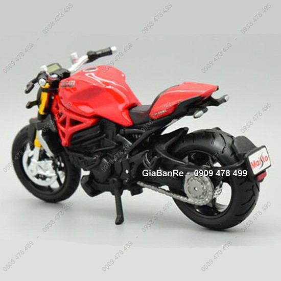 Xe Mô Hình Moto Ducati Monster 1200 Tỉ Lệ 1:18 - Maisto - 8803