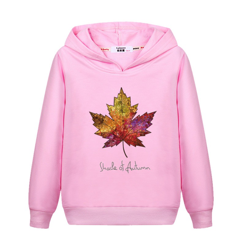 Autumn Design Maple Leaf Weed 3D Print Hooded Sweatshirt Pullover Hoodies