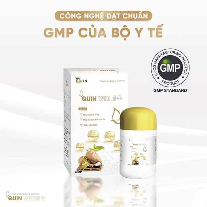 Viên uống đẹp dáng đẹp da quin white