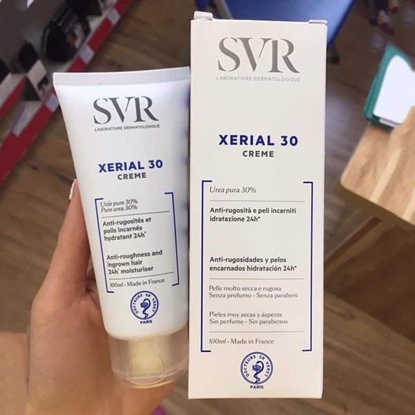Kem dưỡng da, giữ ẩm dành cho da rất khô và da thô sần SVR Xérial 30 Crème 100ml