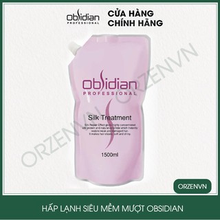 Túi Dầu hấp Ủ tóc Obsidian Silk Treatment siêu mượt Hàn Quốc chính hãng 1500ml