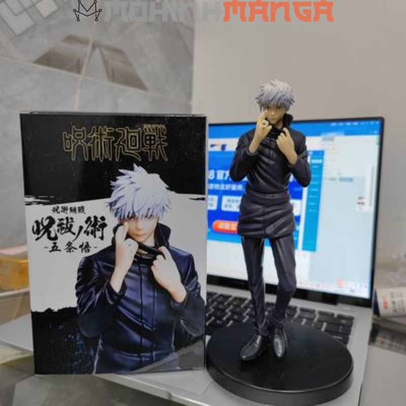 Mô hình figure nhân vật Gojo Satoru và Itadori Yuji Jujutsu Kaisen Chú thuật hồi chiến Natsuyu Jie Toudou Aoi Megumi