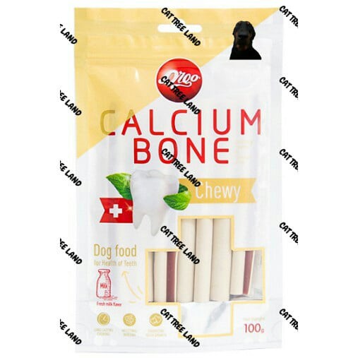 XƯƠNG THƯỞNG CHO CHÓ ORGO VEGEBRAND CALCIUM BONE, VITAMIN BONE (SNACK CHÓ ĂN VẶT)  - THỨC ĂN CHÓ DINH DƯỠNG