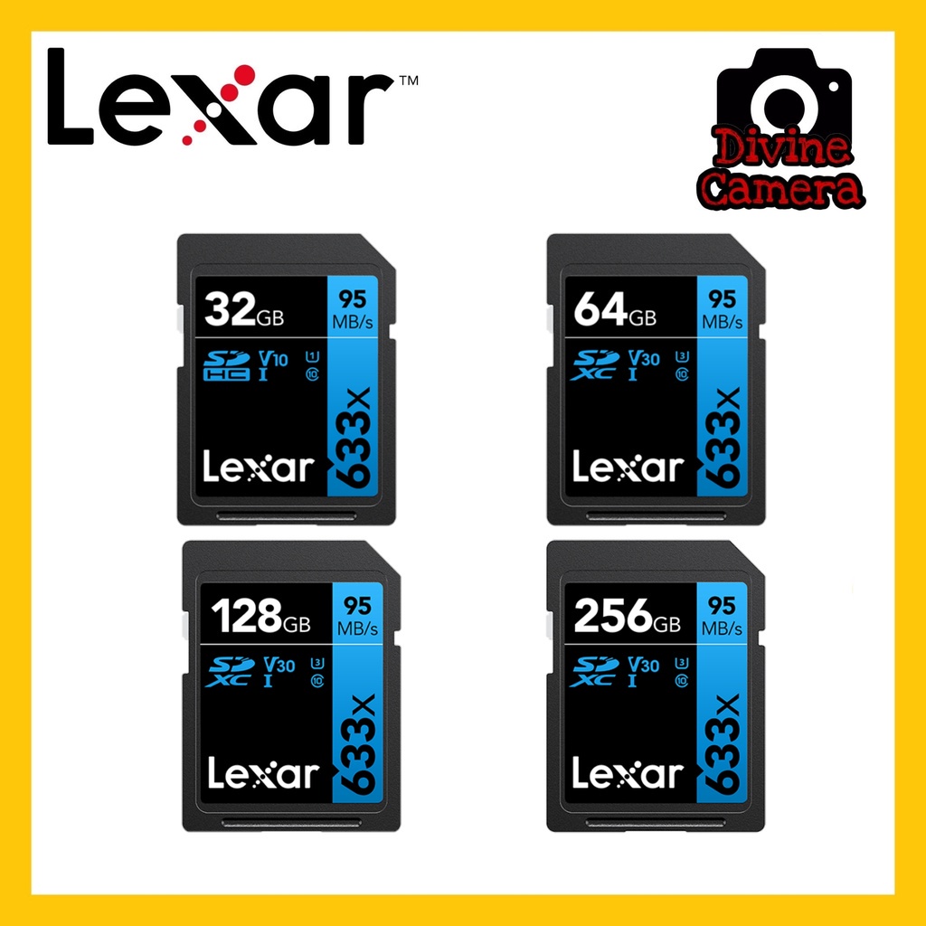 Thẻ Nhớ Lexar professional 633X UHS-I SDHC / SDXC