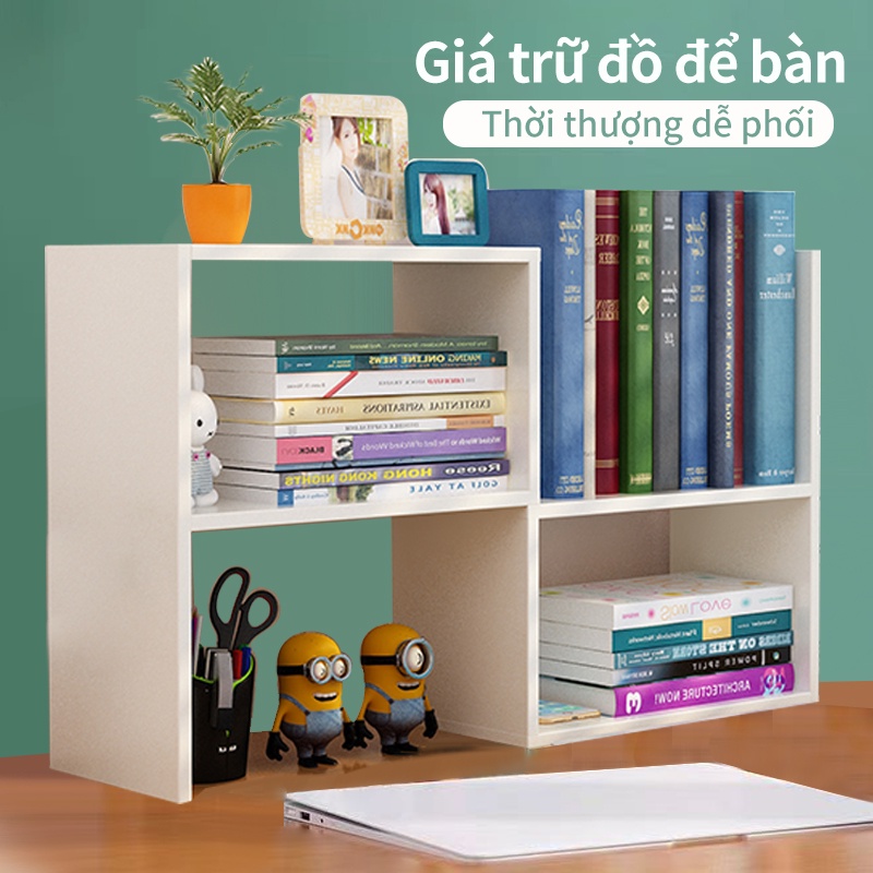 Kệ để đồ có thể kéo đẩy để bàn Trang trí sáng tạo Thiết kế lưu trữ đa năng-KL019