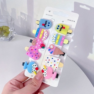 Sét 10 kẹp tóc cute cho bé yêu