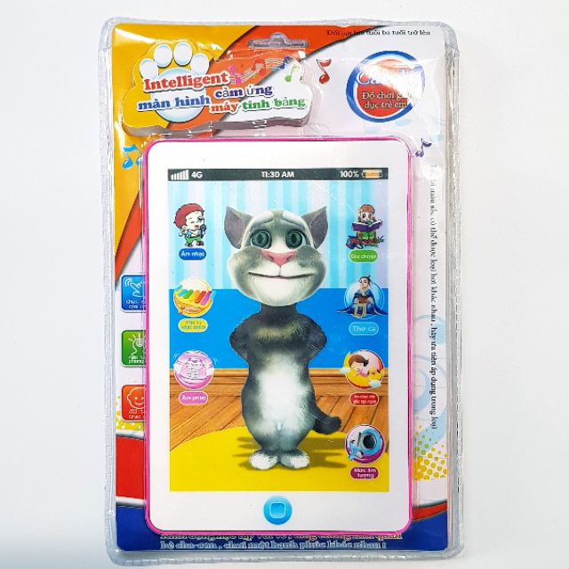 Đồ Chơi Ipad cảm ứng mèo Tom thông minh  cho bé