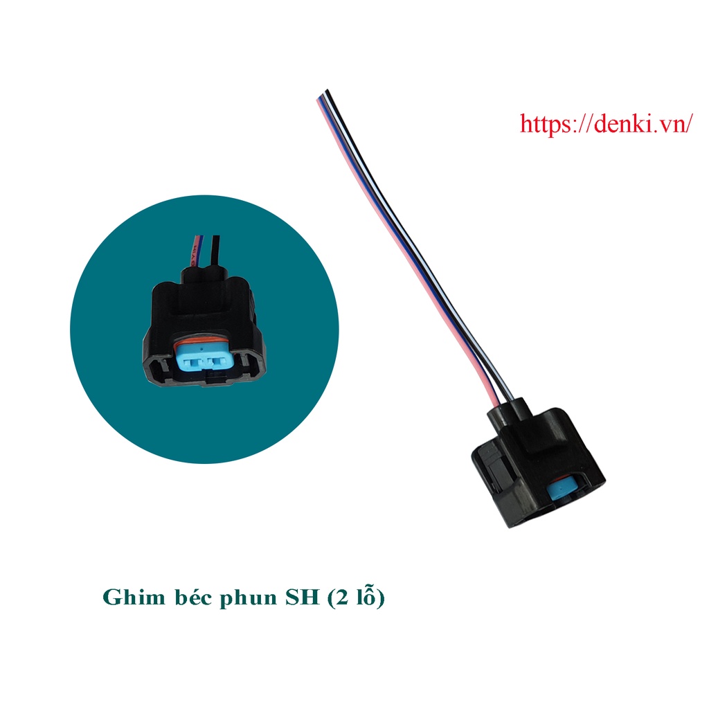 Giắc ghim ECU EXCITER 150, NOUVO, AirBlade, SIRIUS, LEAD, SH ý, VISION