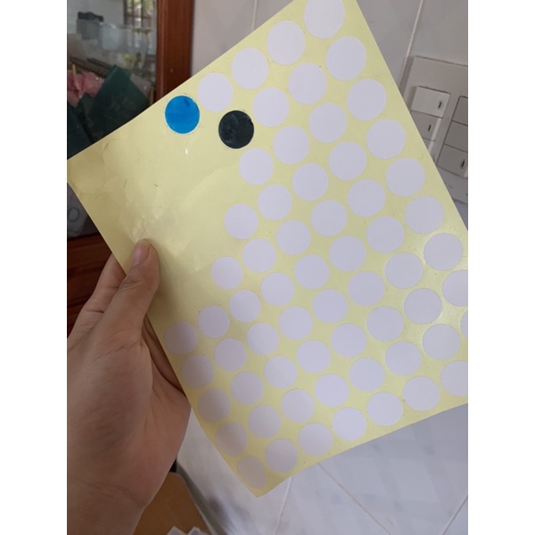 Sticker chấm tròn