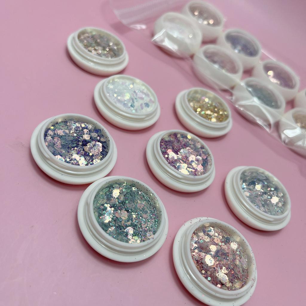 SET NHŨ VẨY CÁ 8 HŨ ĐẸP SIÊU SÁNG