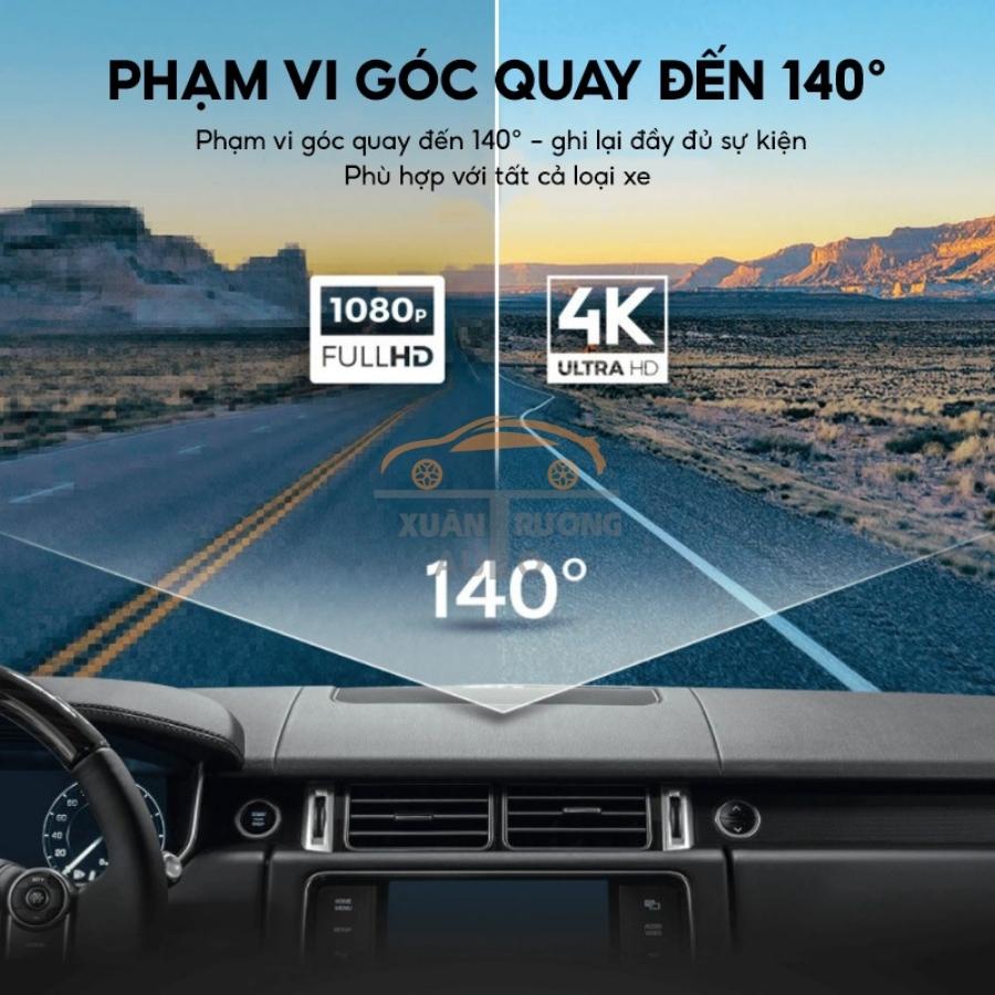 Camera hành trình 70mai Dash Cam A800S&amp;A800S-1 bản quốc tế bộ có cả Cam trước và sau