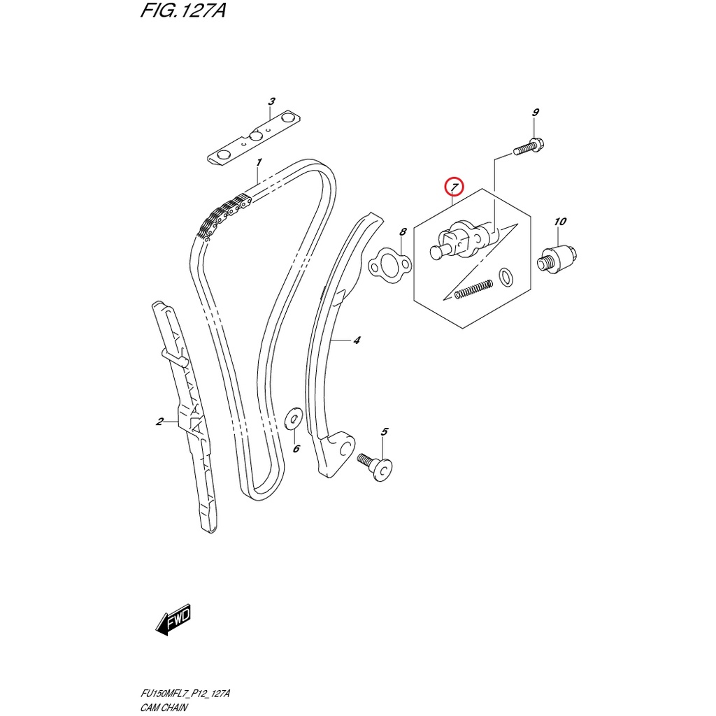 Tăng Cam - Satria Fi, Raider Fi - ZIN ZIN MOTOR