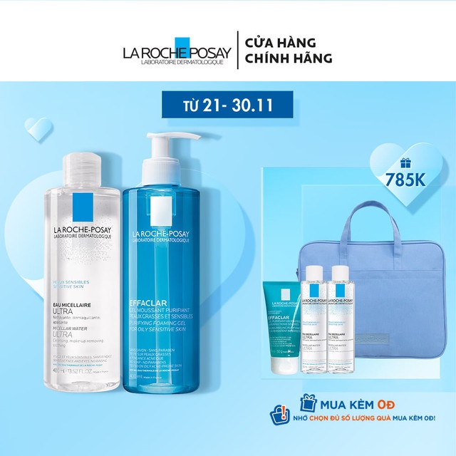 [Mã FMCGMALL -8% đơn 250K] Bộ sản phẩm làm sạch da toàn diện La Roche-Posay | BigBuy360 - bigbuy360.vn