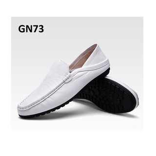 Giày lười nam trắng đẹp chuẩn