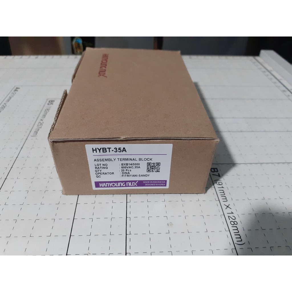 HanYoung 5 Cầu đấu Domino mắt rời Hanyoung HYBT-15A HYBT-25A HYBT-35A HYBT-60A HYBT-100A HYBT-15A-2