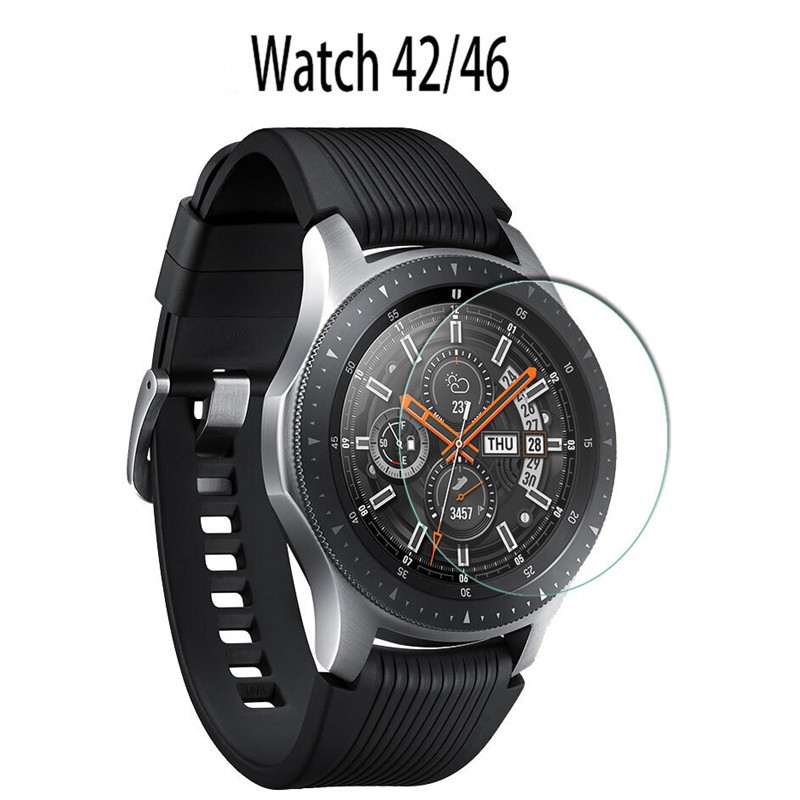 1 Kính Cường Lực Cho Đồng Hồ Thông Minh Samsung Galaxy Watch Active 42mm 46mm Gear S2 S3 S4 Galaxy