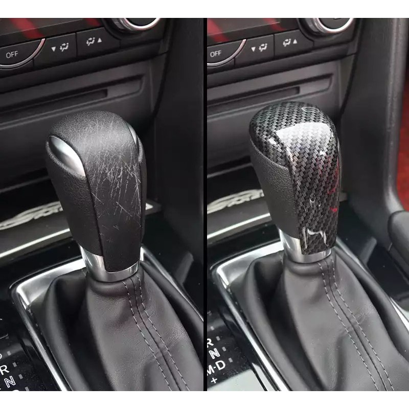 Ốp tay hõm cửa CARBON xe Mazda CX5 2018, 2019, 2020, 2021. 2022 vân cacbon cao cấp