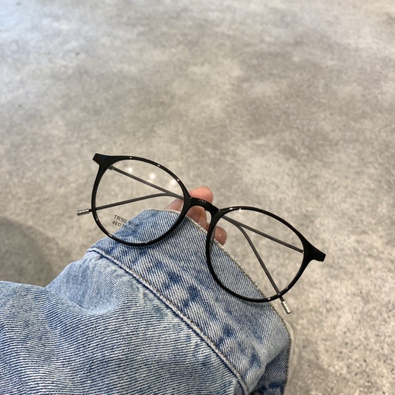 Gọng kính càng tăm dáng mảnh mắt form tròn - 8096