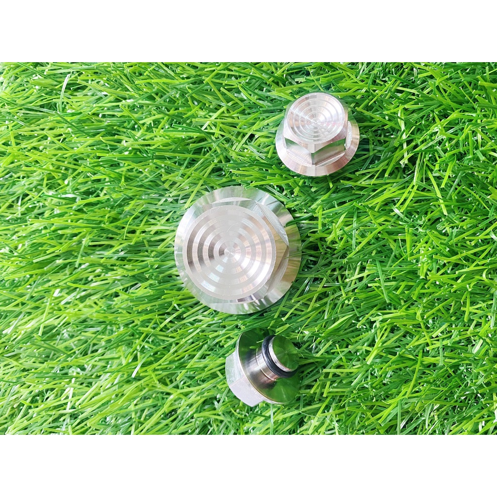 Ốc Salaya inox304 Chảng Ba Satria / Raider / Sonic bộ 3 con