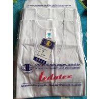 Áo ba lỗ nam trắng chất cotton đông xuân thoáng mát cổ tròn form rộng có big size tay ngắn Chibishopsince2018