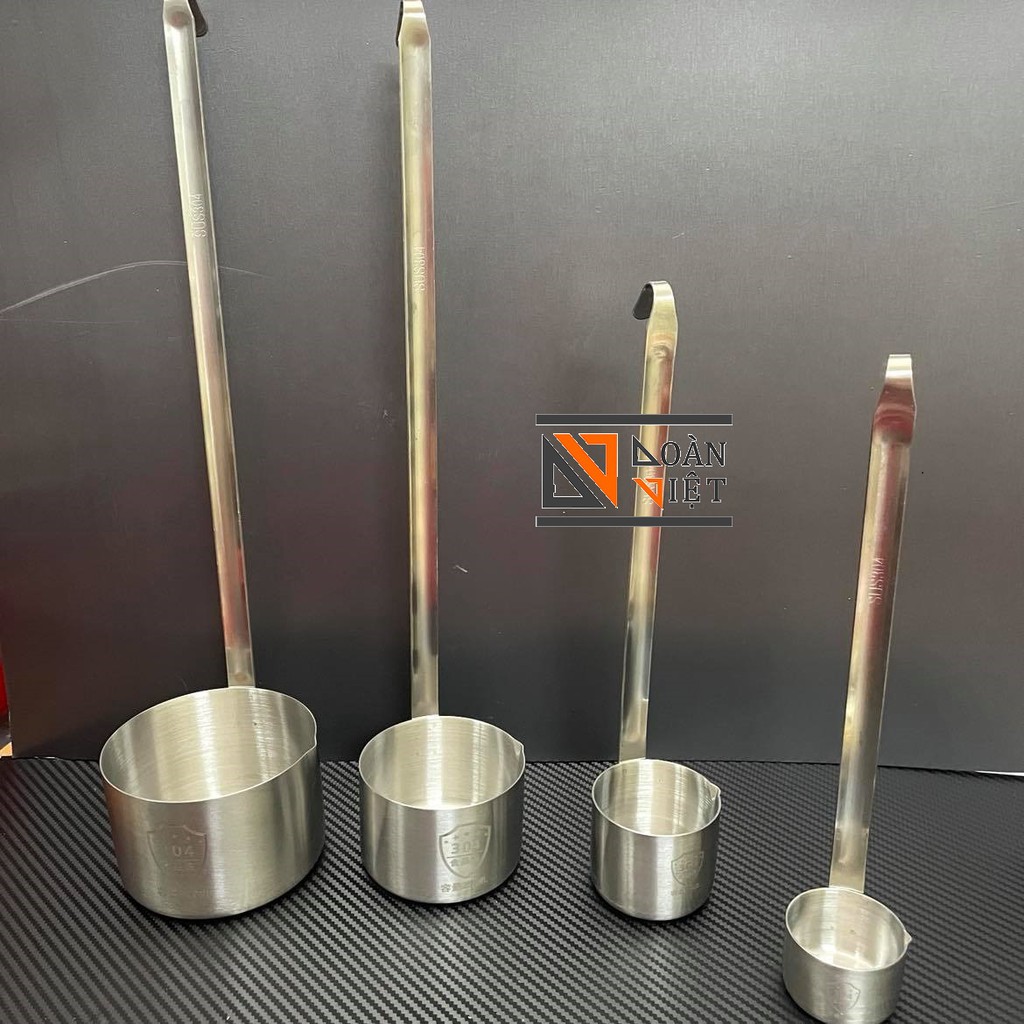 VÁ , GÁO, MUÔI , MUỖNG ... múc mắm, đong gia vị, - INOX SUS 304 cao cấp, nhiều size