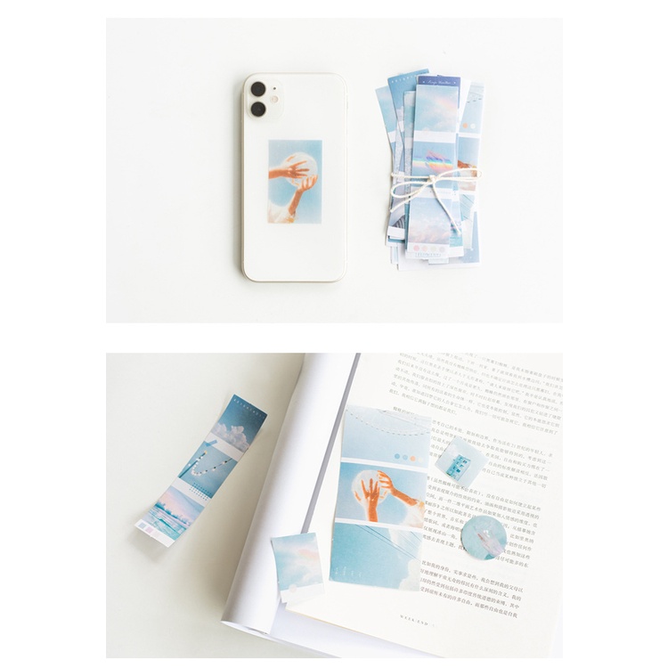 Set 40 miếng sticker trang trí sổ tay dễ thương, độc đáo