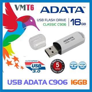 Usb adata c906 16gb - hàng nhập khẩu bảo hành 5 năm !