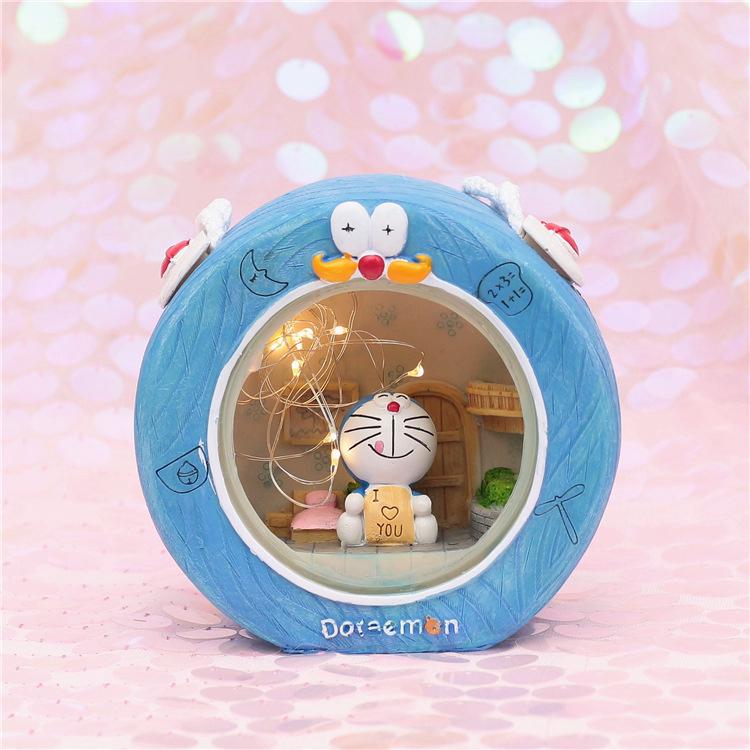 Mô Hình Mèo Máy Doraemon Trang Trí
