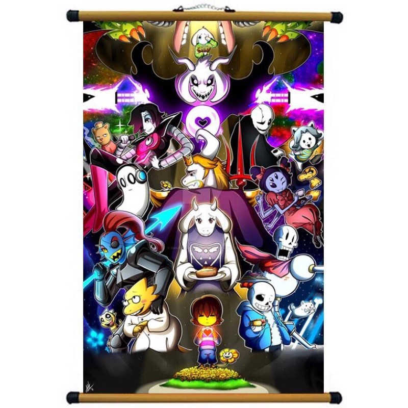 tranh treo in hình sans undertale /poster treo tường sans undertale