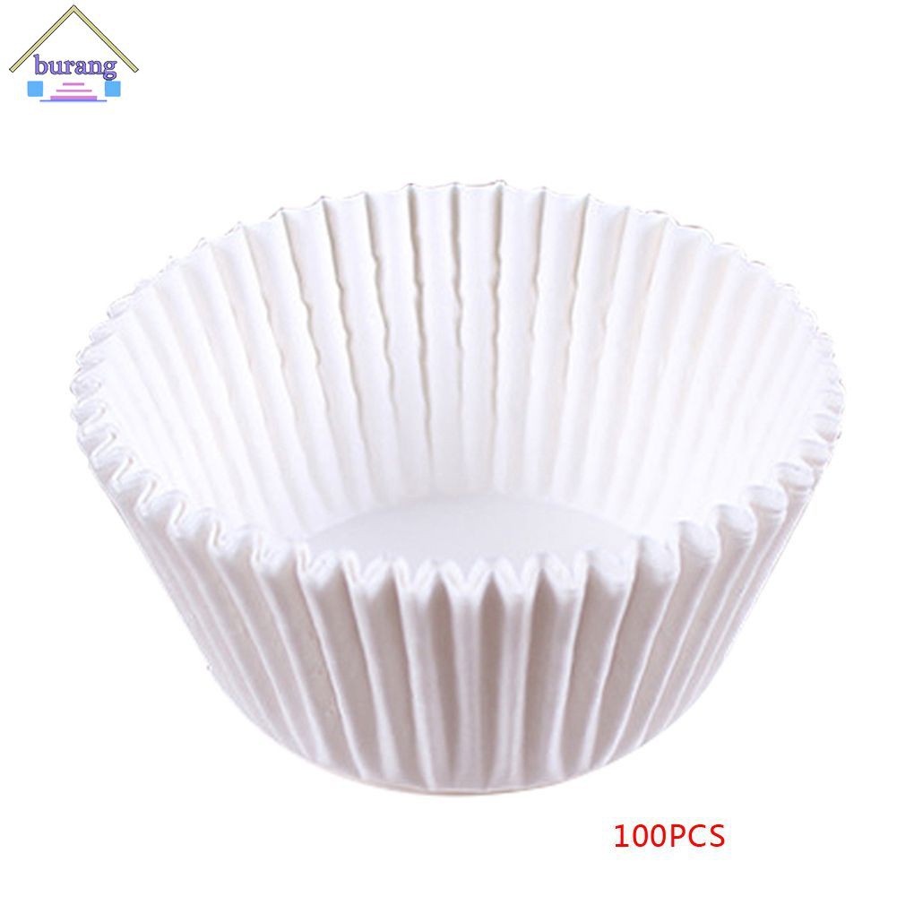 Set 100 Giấy Lót Bánh Cupcake Chống Dầu Tiện Dụng