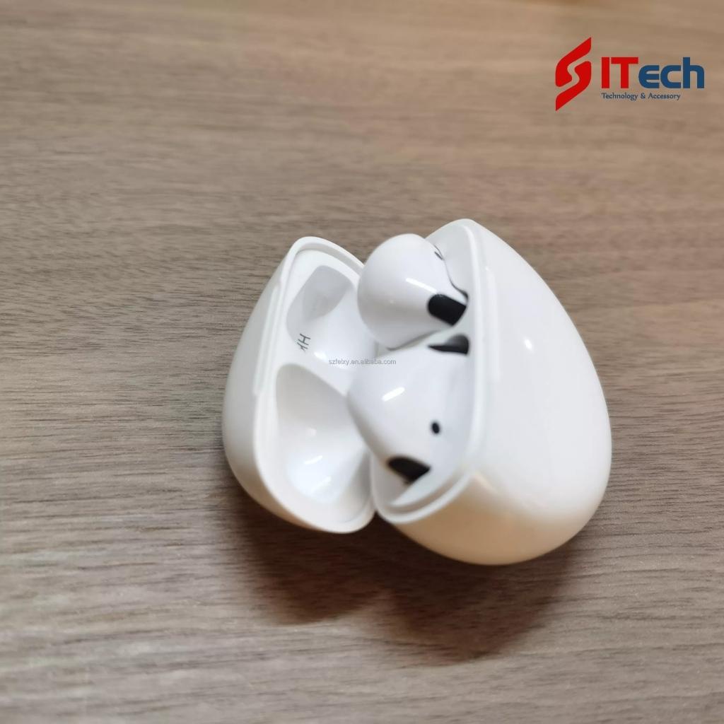 Tai nghe pro 6 bản quốc tế màu trắng âm thanh HIFI đầy đủ chức năng bảo hành 3 tháng