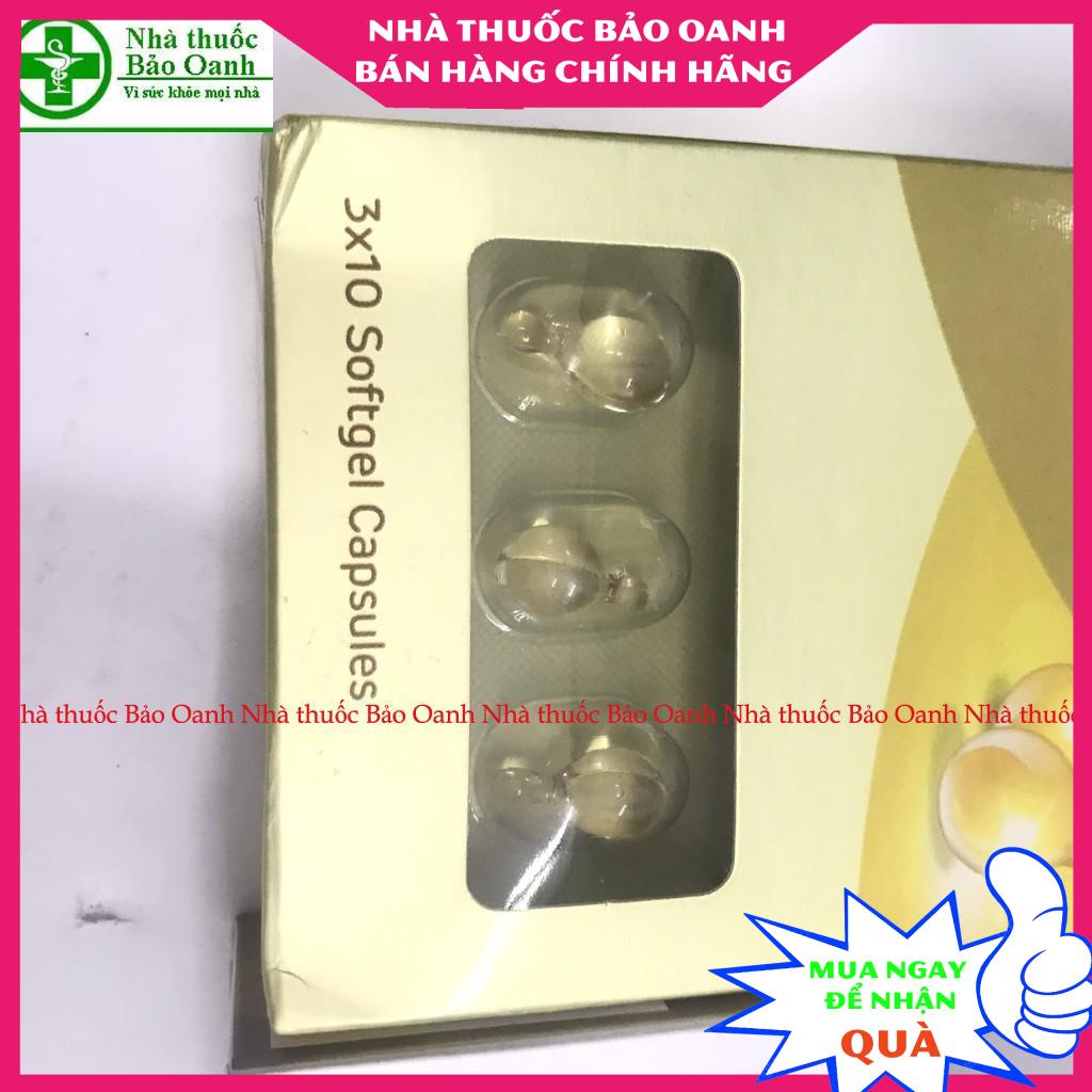 NNO - NNO WHITE - MEGA -  Serum Dưỡng Ẩm, Chống Lão Hóa Chứa Vitamin E HỘP 30 VIÊN (MẪU MỚI)