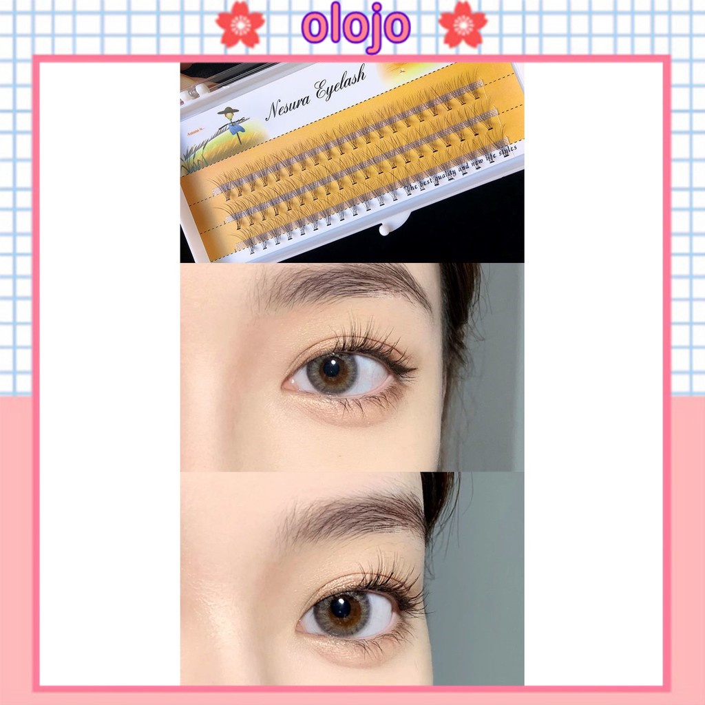 ⚜️Set 60 lông mi giả 10D kích thước 8 10 12mm trang điểm tự nhiên