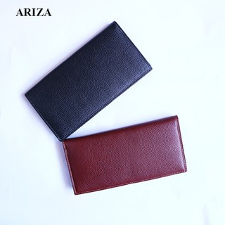 SALE Bóp ví dài nam nữ da bò thật cao cấp Ariza