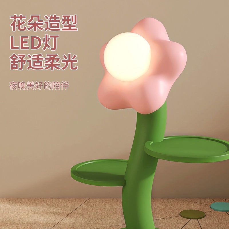 Đèn ngủ kèm khay để đồ phong cách hàn quốc