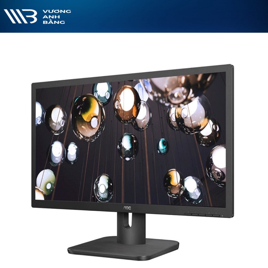 Màn hình LCD 22” AOC 22E1H (TN – VGA, HDMI, 1920x1080, 60Hz)- Hàng Chính Hãng