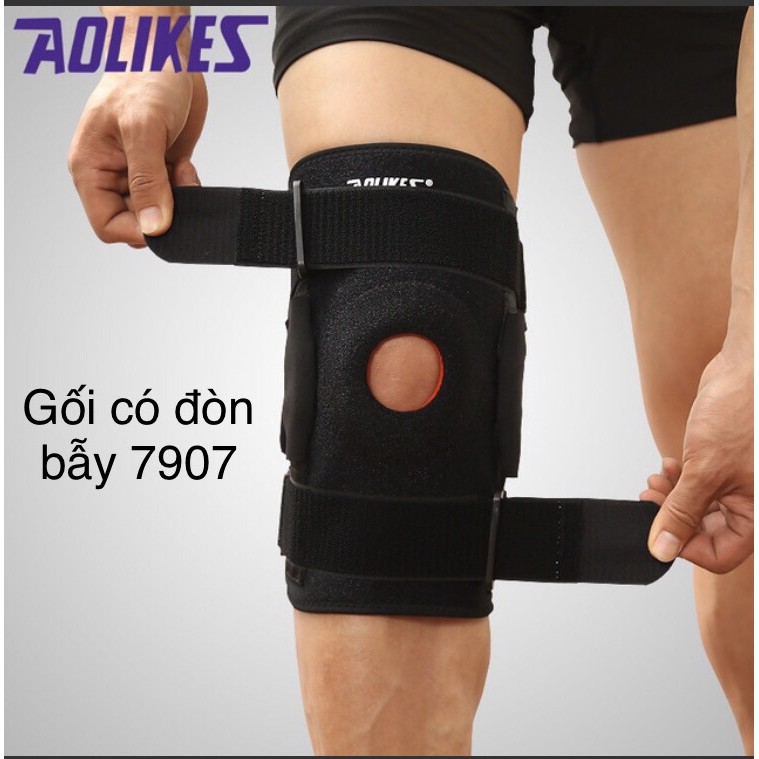 Đai đầu gối có đòn bẫy Aolikes, hỗ trợ bị chấn thương dây chằn