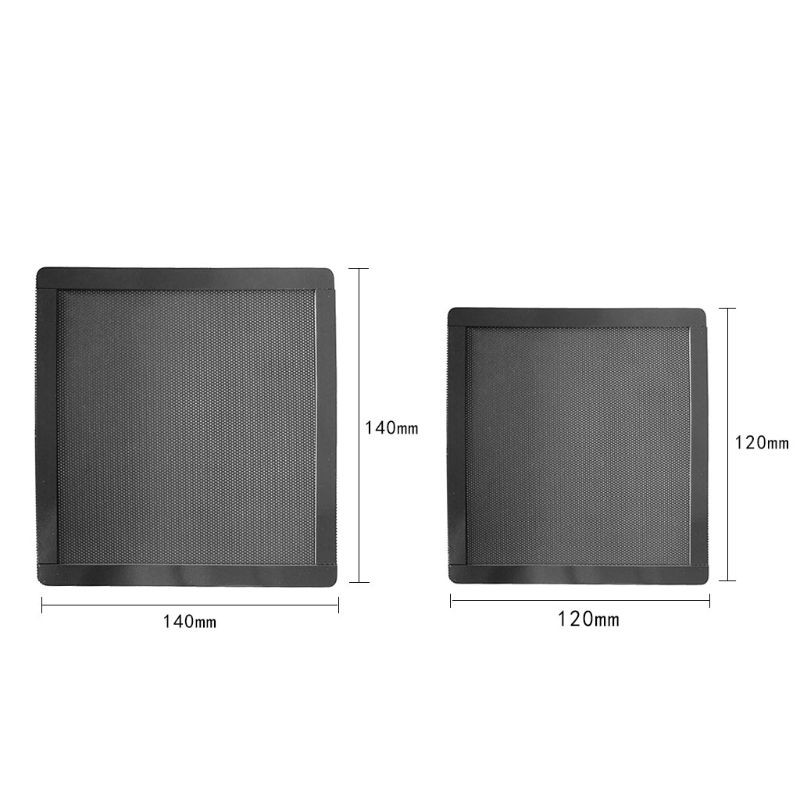 Tấm bọc lọc bụi 120x120MM/140x140MM lưới PVC cho quạt PC