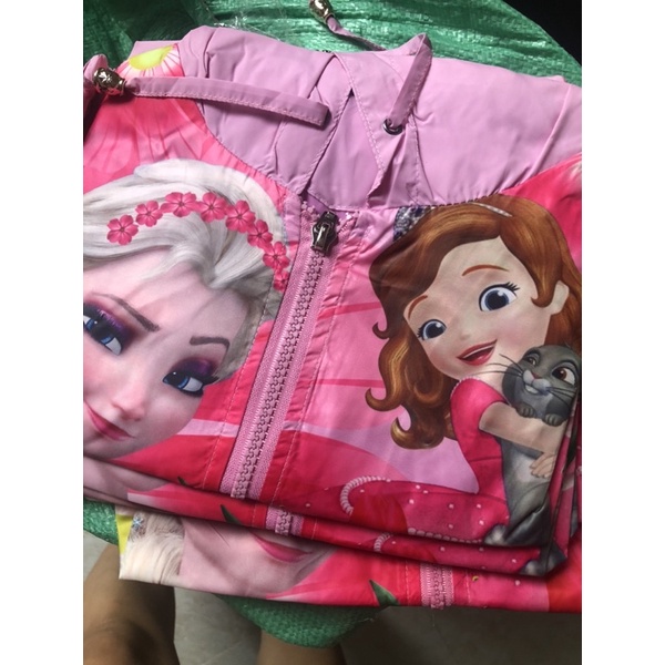 Áo khoác gió elsa bé gái