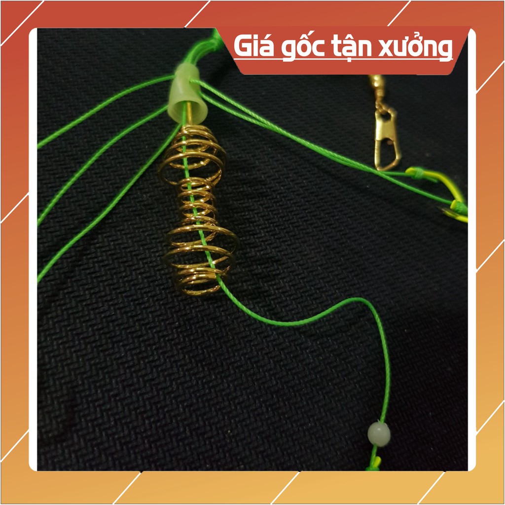 Cần câu❤️FREE SHIP❤️Cần câu❤️ Hộp 4 lưỡi câu cá, lưỡi lăng xê (lancer) xanh chất lượng đủ kích thước