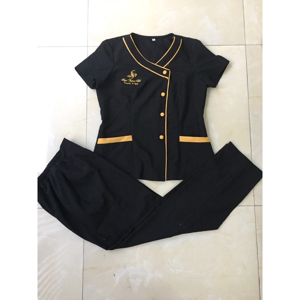 Đồng phục Nv SPA cao cấp