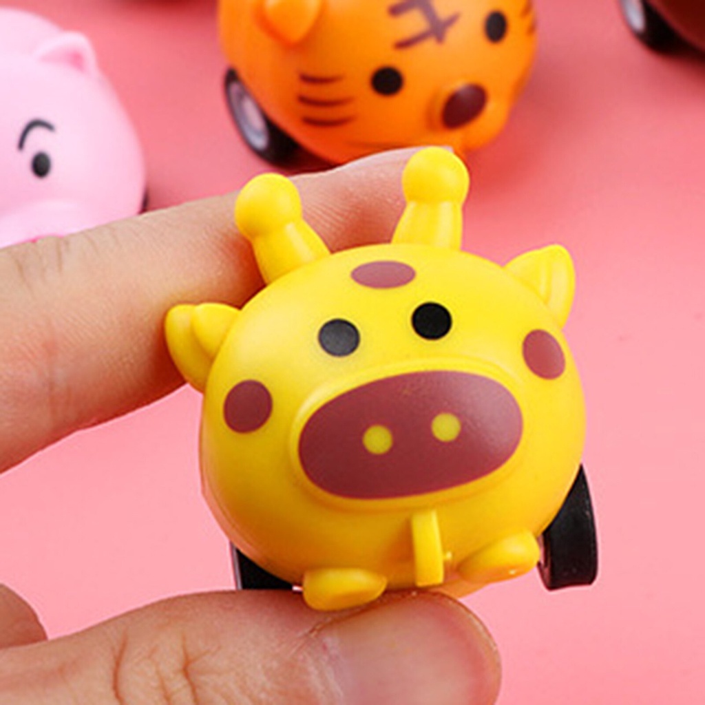 Đồ Chơi Xe Kéo Hình Động Vật Hoạt Hình Dễ Thương Cho Bé